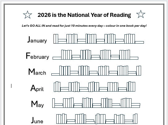 Reading Tracker 2026