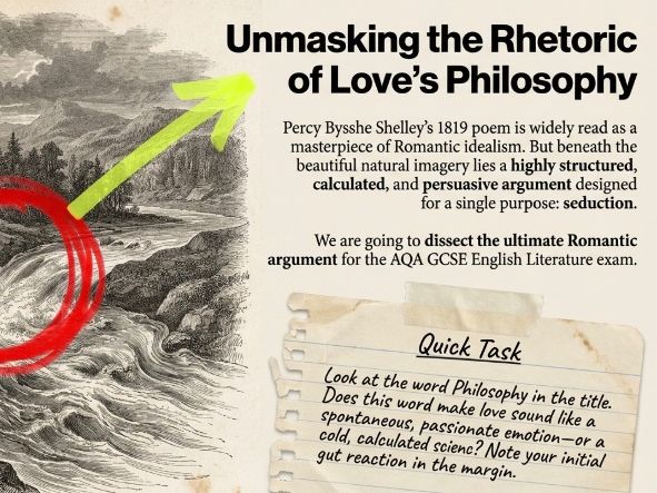 Love’s Philosophy by Percy Shelley | AQA Love and Relationships Anthology | GCSE