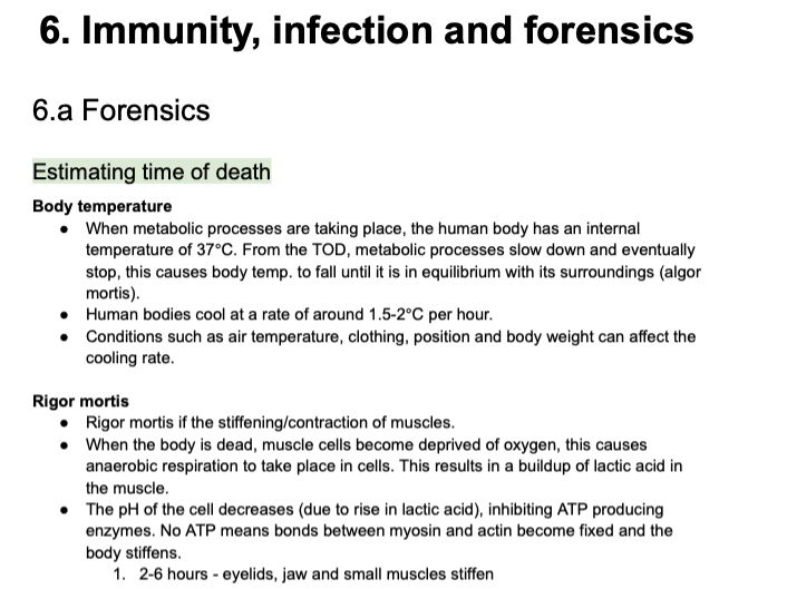 A-level Edexcel Biology  - topic 6 notes