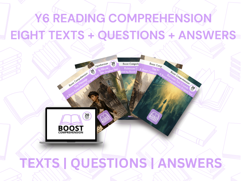 Year 6 Reading Comprehension Texts – 8 Texts
