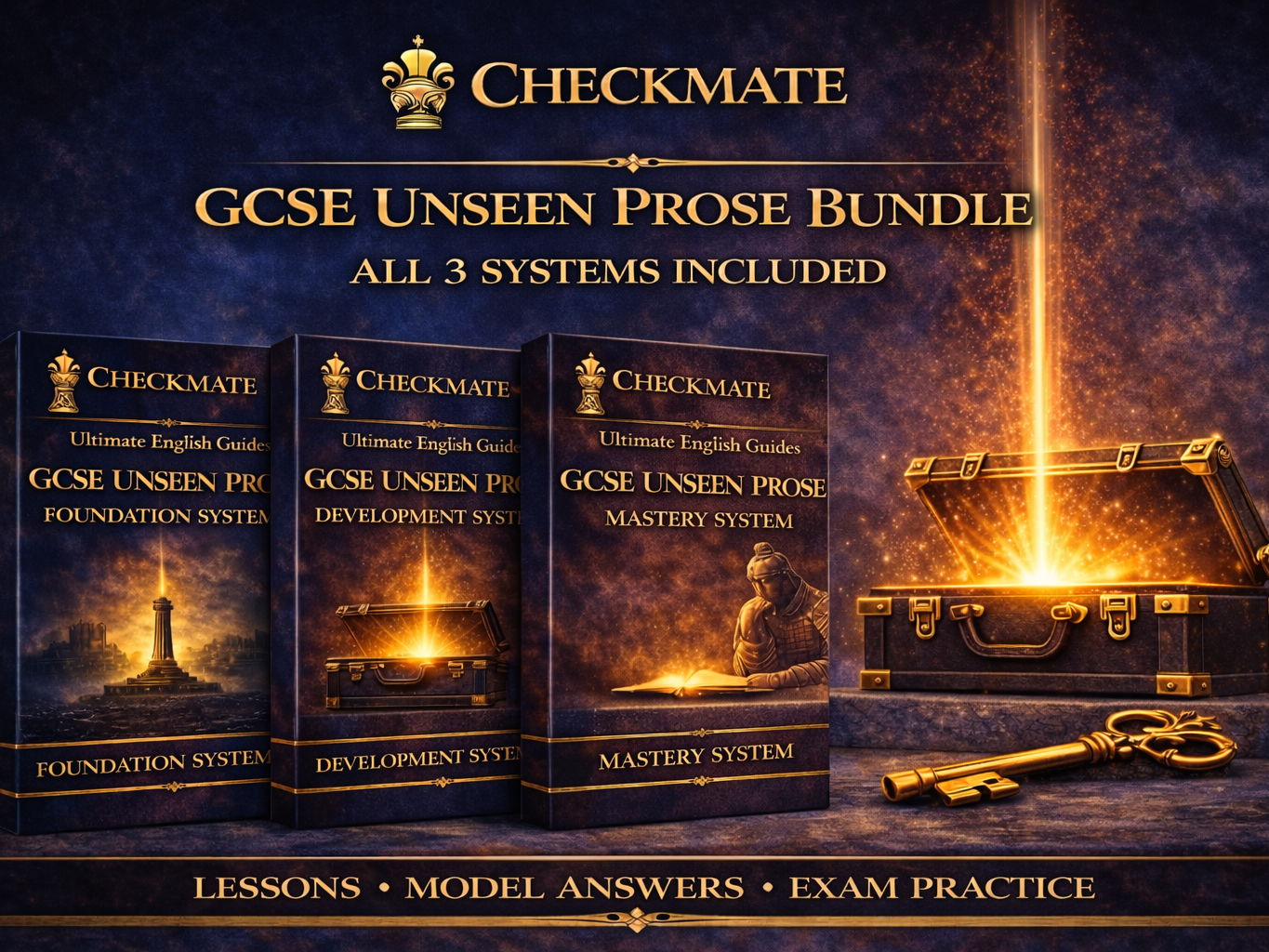 GCSE Unseen Prose Bundle | Full Lesson Pack | Grades 4–9 | Analysis, Exemplars & Exam Practice