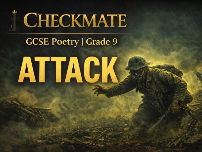 Attack – Grade 9 GCSE Poetry Guide (Themes, Analysis, Model Essays)