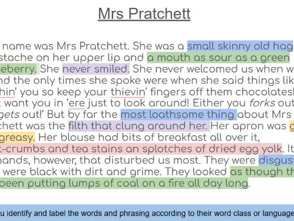 AQA English Language Paper 1 Prep