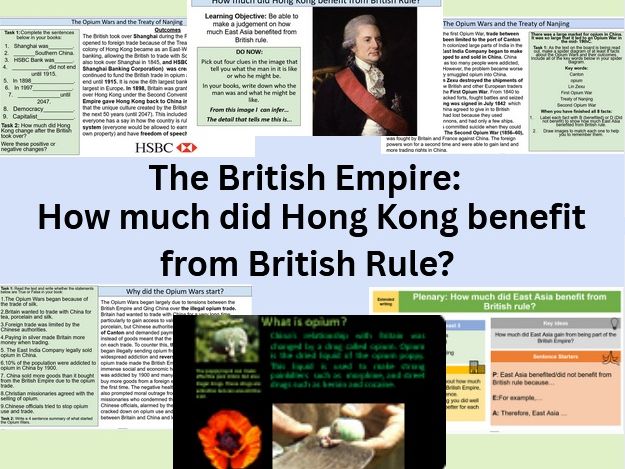 The British Empire in China  - The Opium Wars and the Legacy of Hong Kong