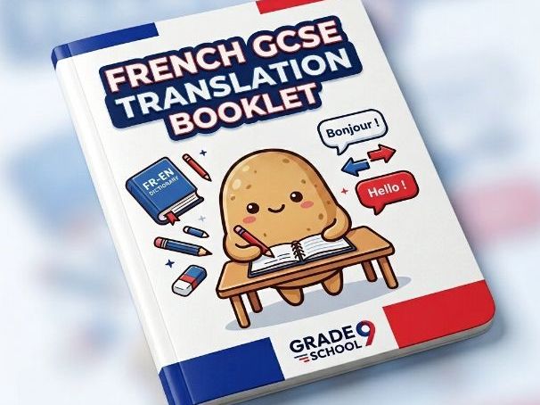 GCSE French - COMPLETE Themes 1, 2, and 3 Translation Bundle (New Spec)