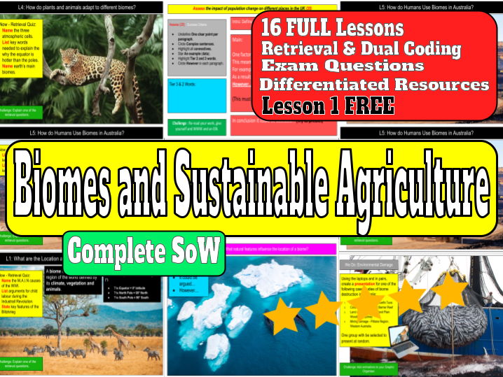 Biomes and Sustainable Agriculture