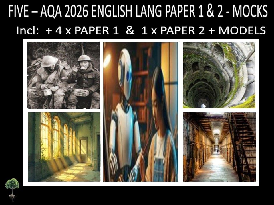 FIVE - AQA PAPER 1 & 2 | 2026 FULL MOCKS | MODELS
