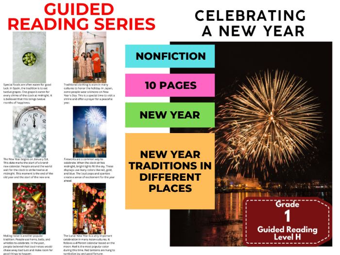 Guided Reading Level H - Celebrating a New Year