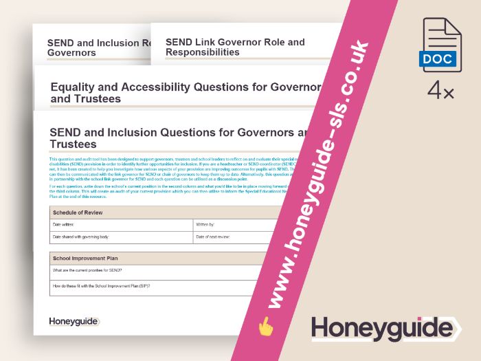 SEND and Inclusion Link Governor Audit Pack