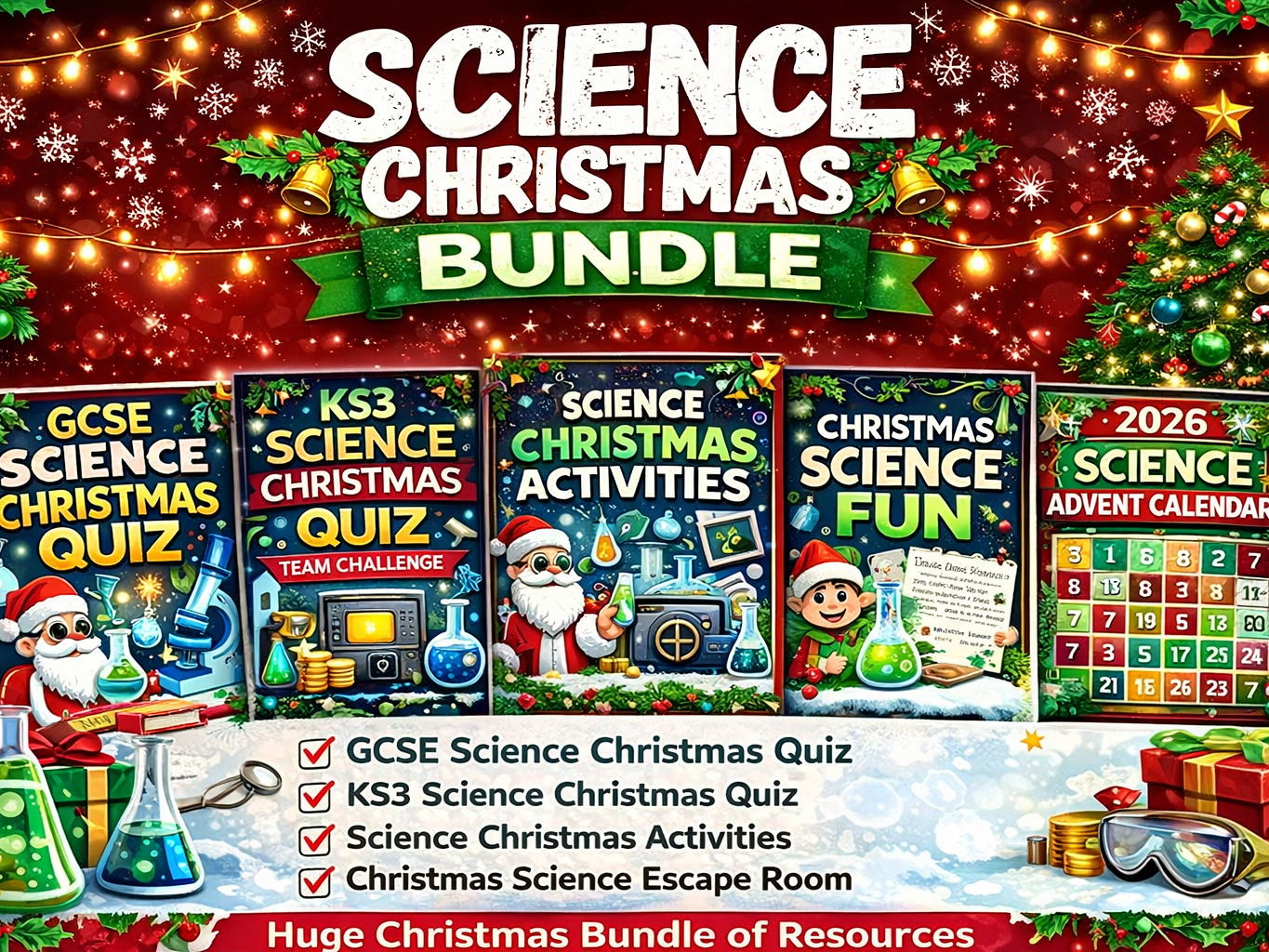 Science Christmas End of Year