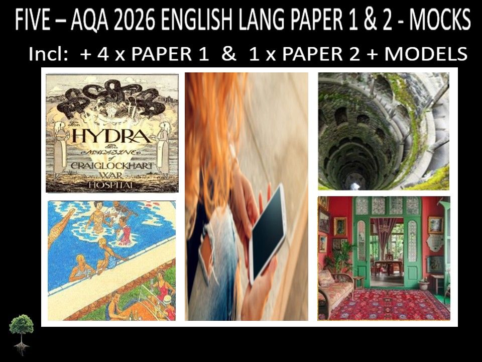 FIVE - AQA PAPER 1 & 2 | 2026 FULL MOCKS | MODELS