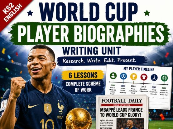 World Cup Player Research and Biography Writing