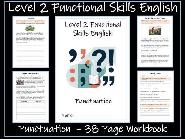 English Functional Skills - Level 2 - Punctuation Workbook