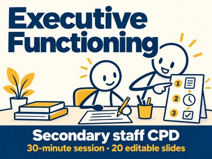 Executive Functioning in Secondary Classrooms CPD Pack