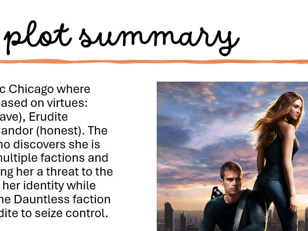 Dystopian Lesson Divergent
