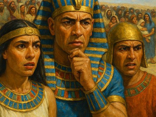 BIBLE VISUAL REGISTER 0056   EXODUS 1   HOW DID A NEW PHARAOH DEAL WITH THE JEWS???