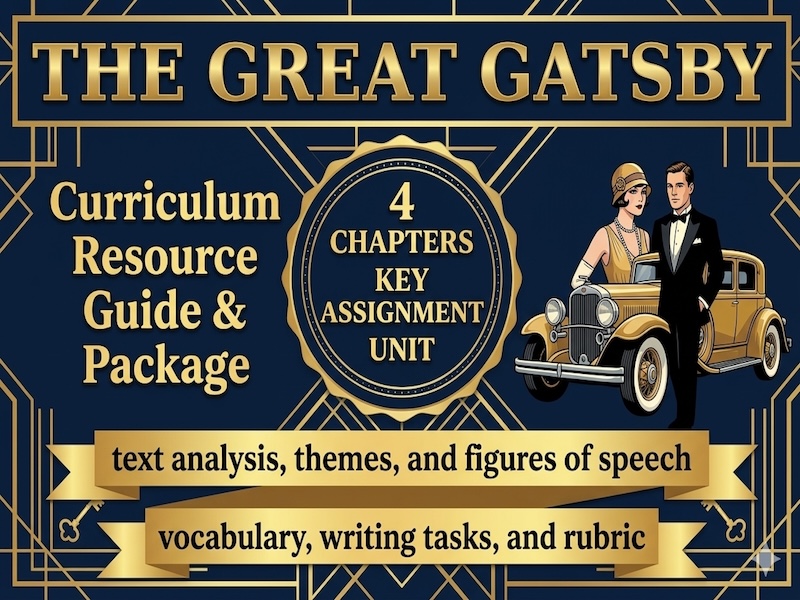 The Great Gatsby Package Bundle