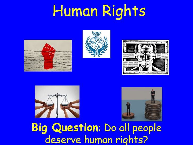 Human Rights Workbook/Lessons Eduqas/Wjec GCSE Teaching Resources