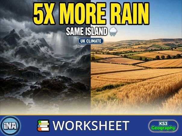 The UK's Climate - KS3 Geography Worksheet
