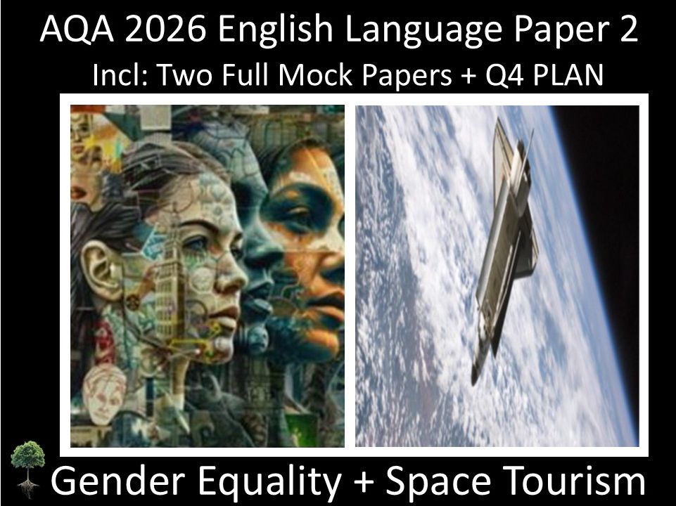 Two AQA 2026 GCSE English Language Paper 2 Mocks | Q4 PLAN