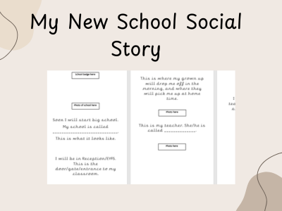 New Starter - My New School Social Story