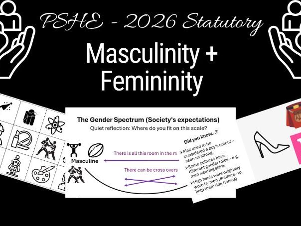 Yr8 PSHE – Masculinity, Femininity & Gender Norms