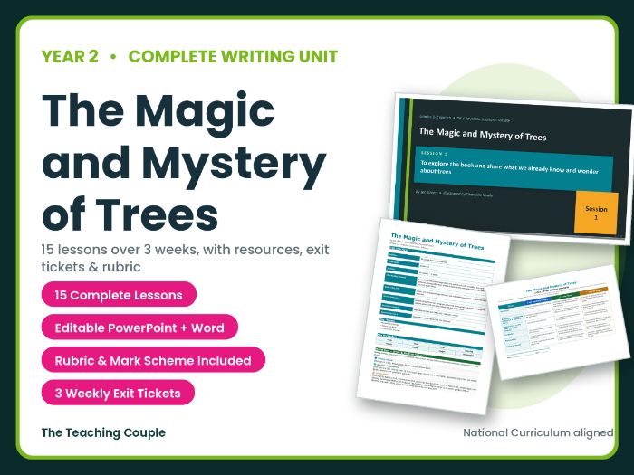 The Magic and Mystery of Trees | Year 2 English Unit
