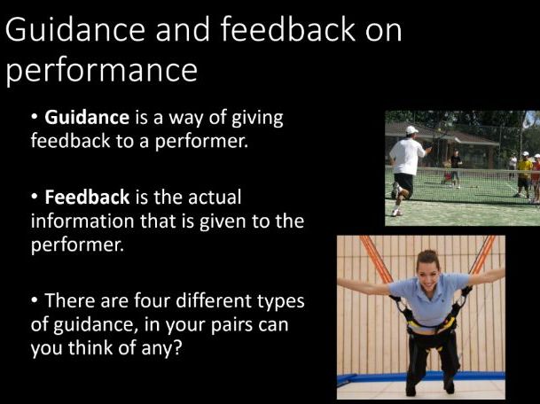 GCSE PE Guidance and Feedback