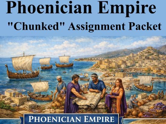 Phoenician "Chunked" Assignment Bundle (6 Assignments)
