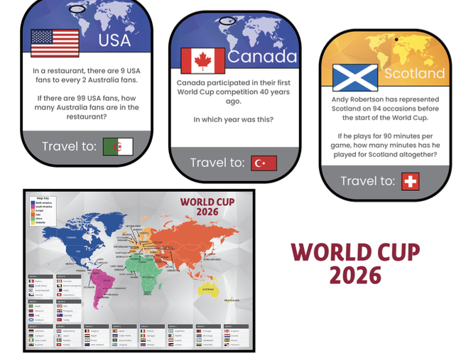 World Cup Maths Treasure Hunt 2026