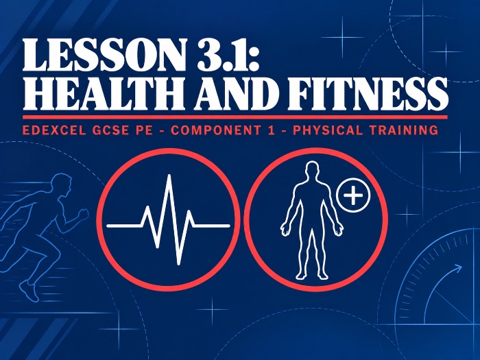 Edexcel GCSE PE C1-3.1 Health and Fitness Lesson