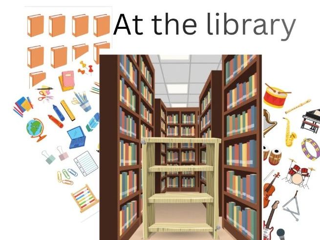 At the Library - Multi level Speech, Language, maths group intervention | EYFS | SEN