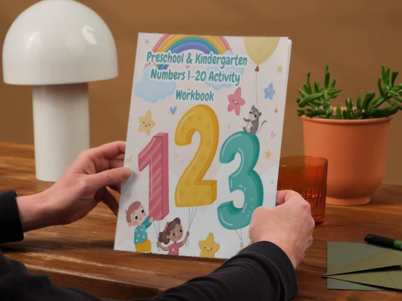 Preschool & Kindergarten Numbers workbook