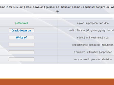 Advanced ESOL Collocations & Phrasal Verbs Lesson Pack — Crack Down On, Hold Out For, Conjure Up & M
