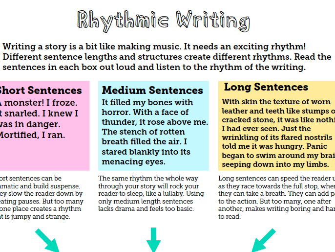 Rhythmic Writing - A Simple, Stylish Trick