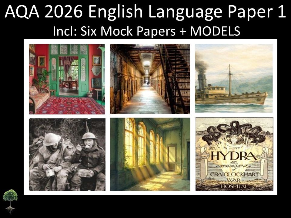 Six AQA 2026 GCSE English Language Paper 1 Mocks | Models