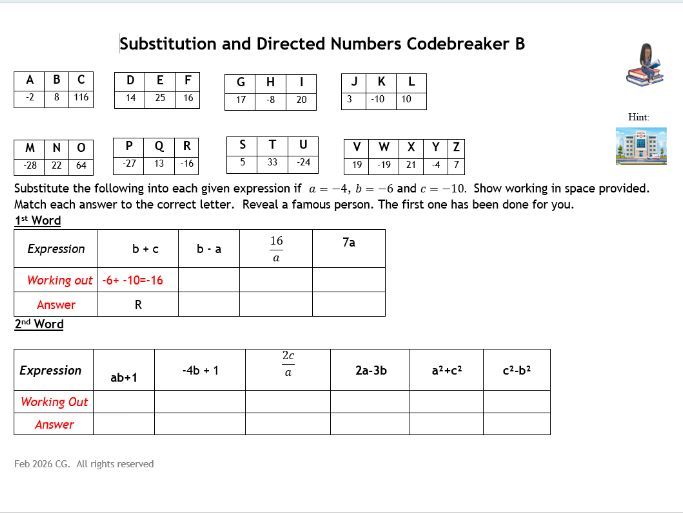 Substitution Codebreaker B