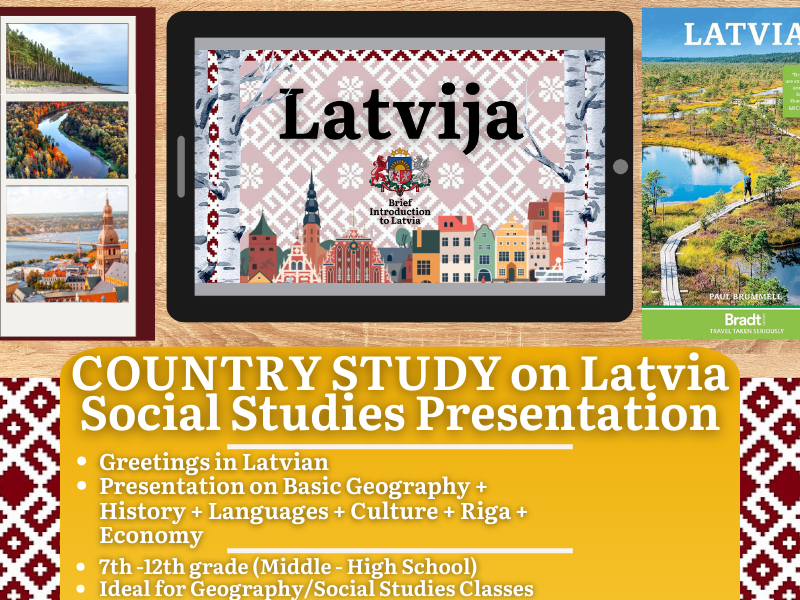 Country Study Presentation on Latvia - Europe