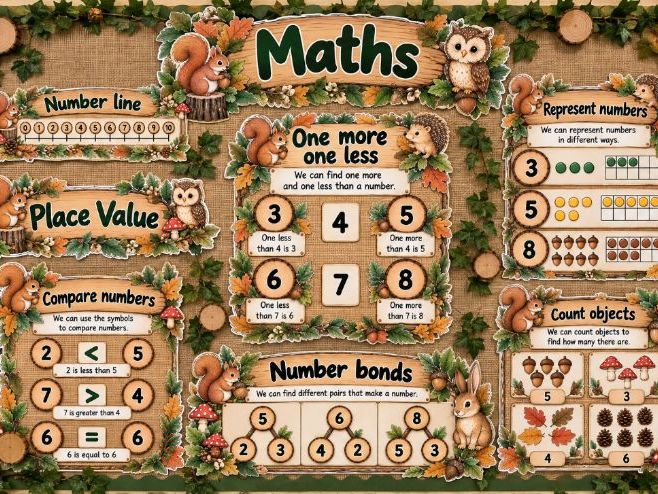 Year 1 Maths Display - Place Value