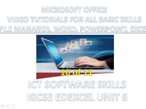 ICT - Word, PPT & Excel Video Tutorials - IGCSE Edexcel Unit 6 Software Skills (10 of 11)