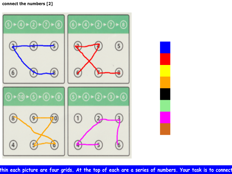 connect the numbers [2]