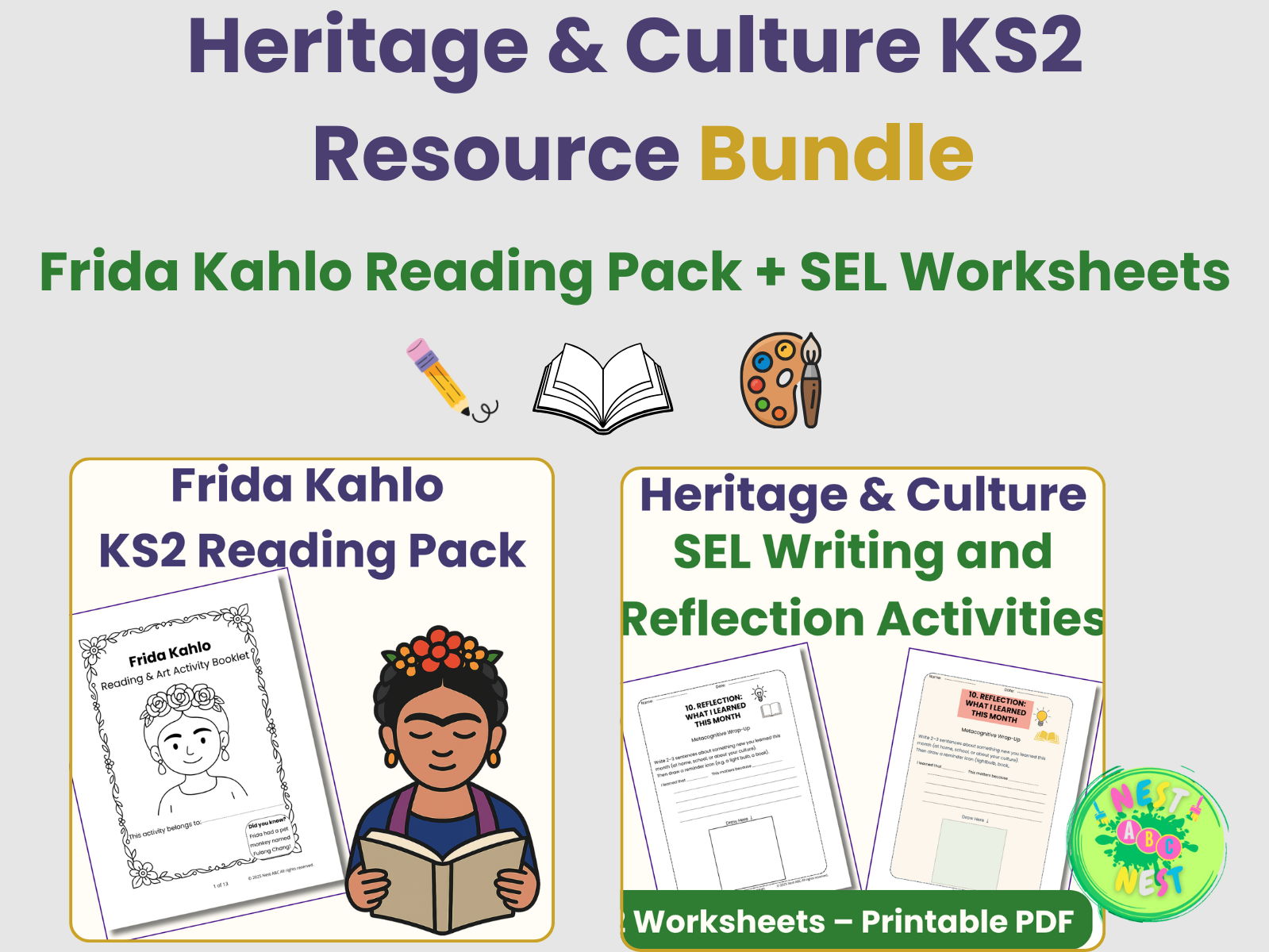 Heritage & Diversity Activities Bundle – KS2 Reading & SEL Writing Pack