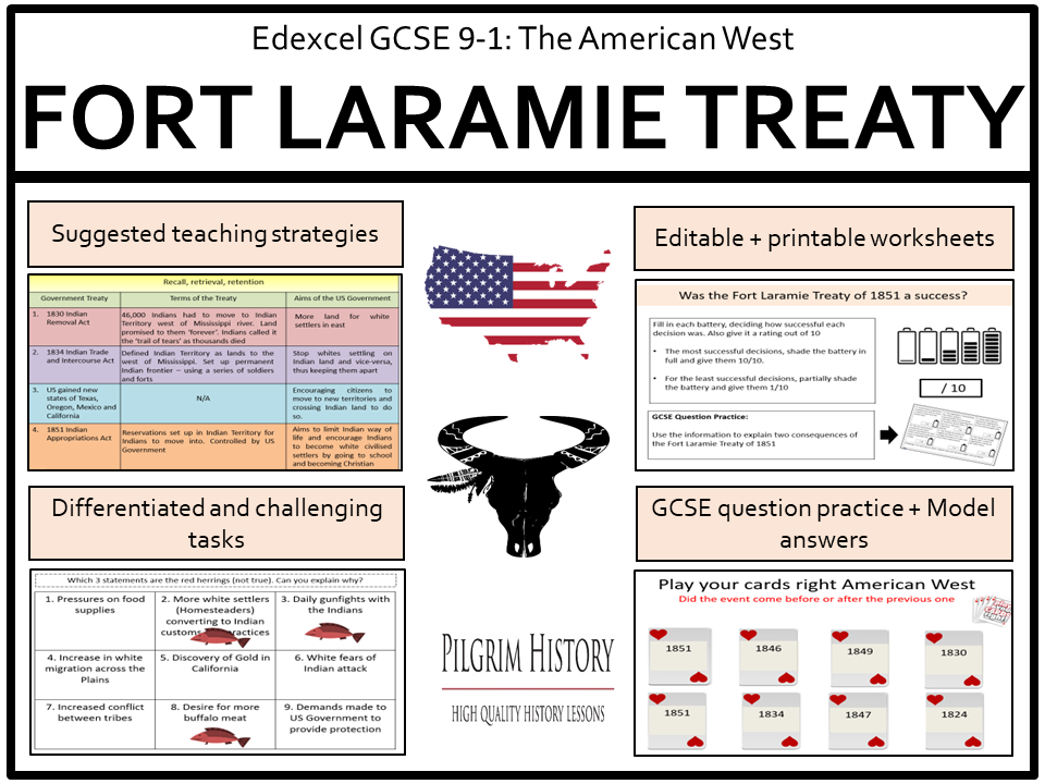 Edexcel GCSE American West: The Fort Laramie Treaty 1851