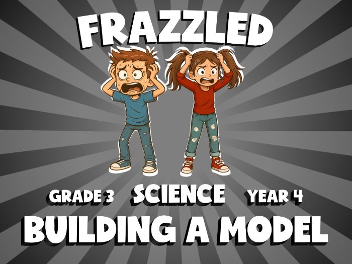 Building a Model FRAZZLED Science Game | No-Prep Year 4 Review Activity
