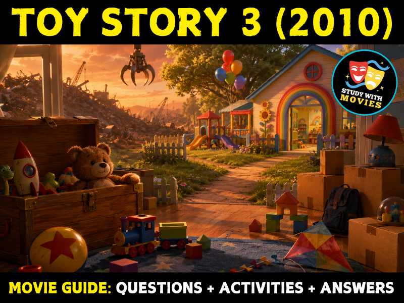 Toy Story 3 (2010) Movie Guide - Questions and Activities with Answers
