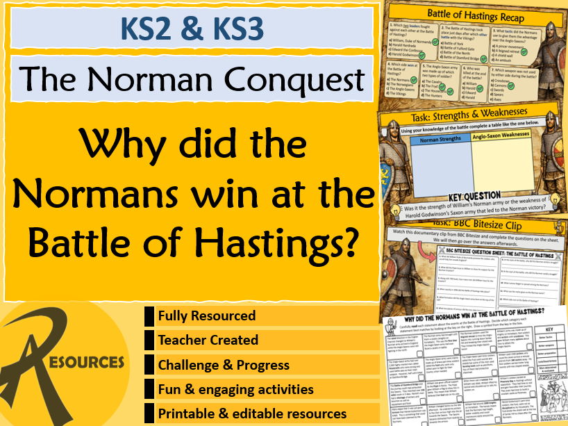 Battle of Hastings - Why did the Normans Win?