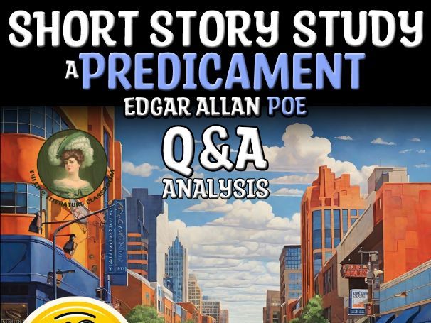 A Predicament – Edgar Allan Poe Q&A Analysis | No-Prep ELA Sub Plan