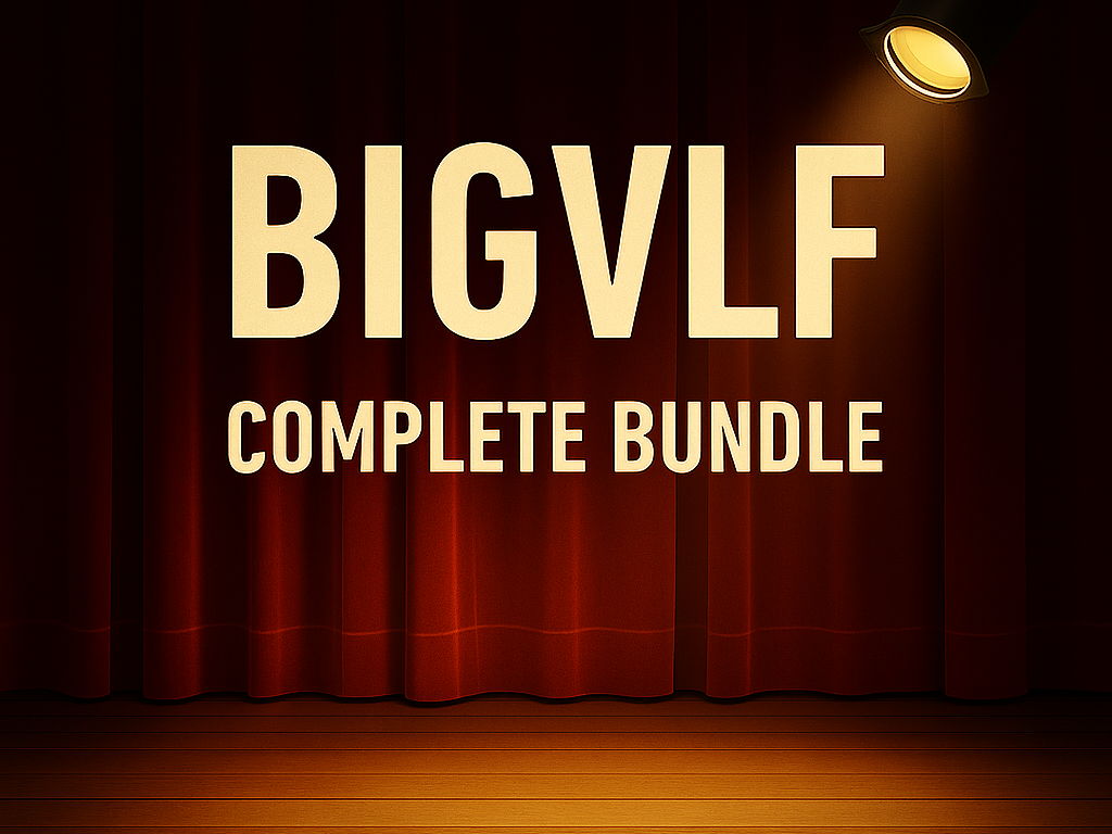 BIGVLF Complete Bundle | The Physical Actor’s Toolkit (Body • Interaction • Gesture • Voice • Levels • Facial Expression)