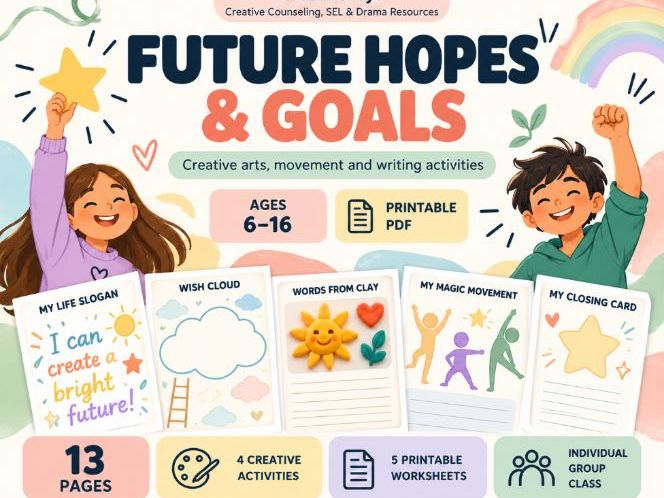 Future Hopes & Goals | Creative Art, Movement & SEL Activities for Kids and Teens