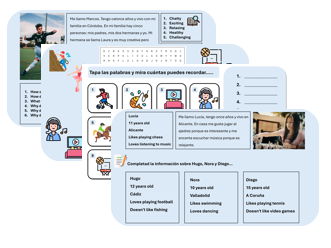 Hobbies & Opinions (Spanish) – Independent Learning & Cover Pack